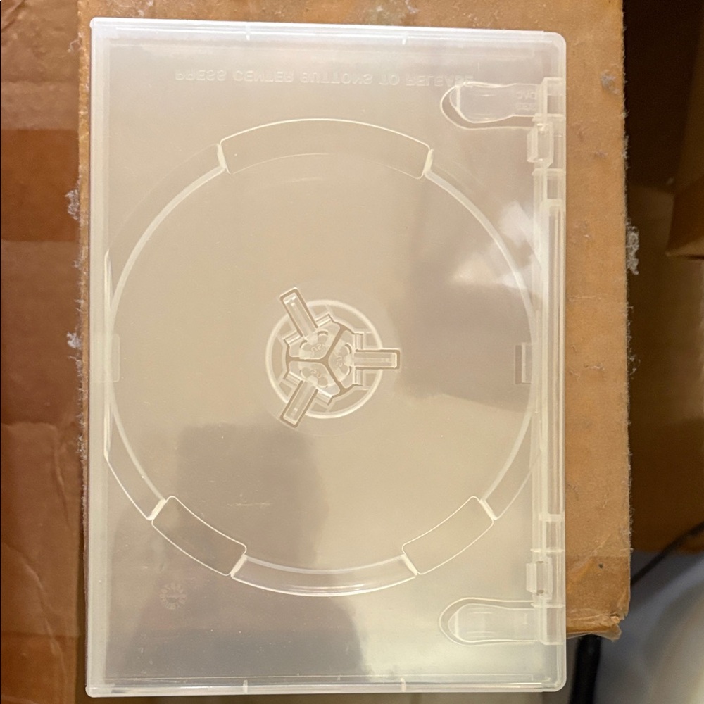 Clear DVD Case - qty 33